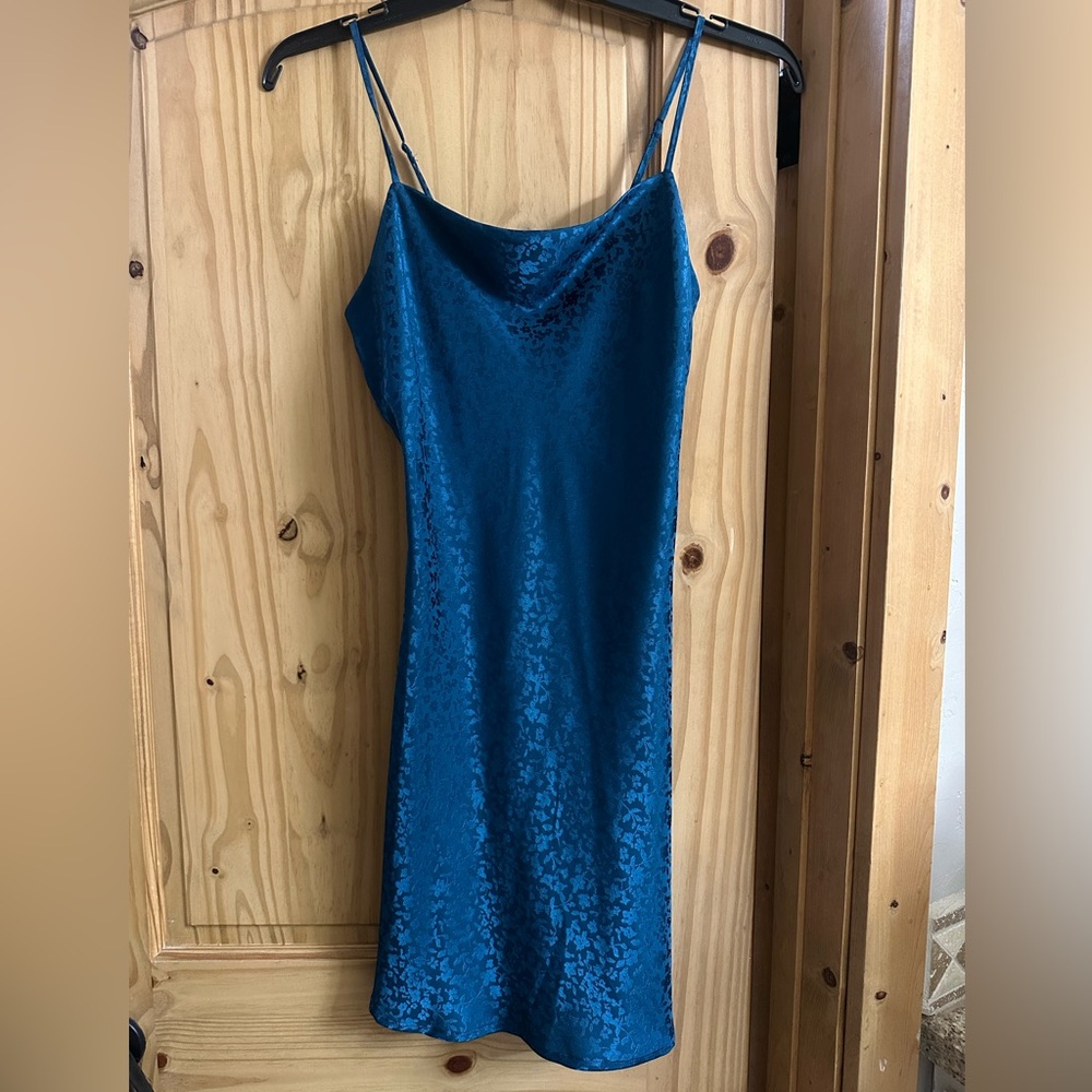 Altar'd State Blue Midi Dress